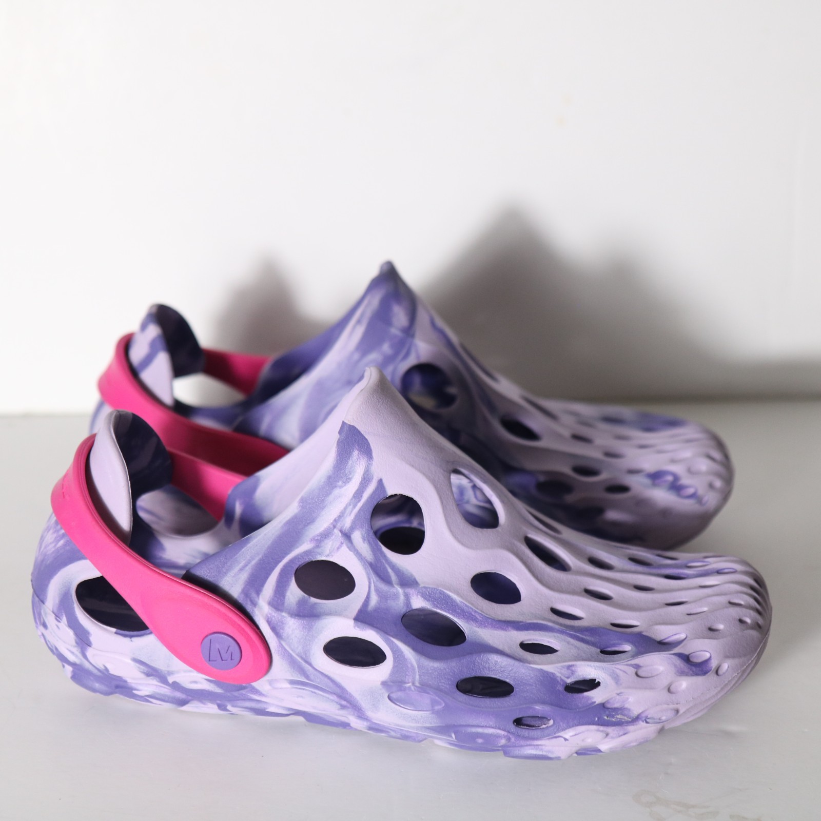 Merrell Kids Hydro Moc Sandal 5 Purple Pink Water Shoe Hiking Camping Walking