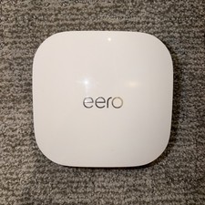 eero Pro 6E Tri-Band Wi-Fi 6 Mesh Router White 2-Port Gigabit No Cord