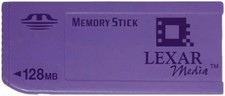 Lexar Media 128 MB Memory Stick MS128-132 