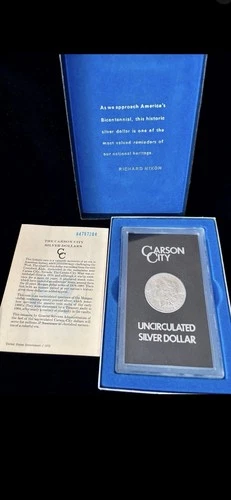 PL-1884-CC GSA Morgan Silver Dollar - Uncirculated Hoard - Original Box & COA!