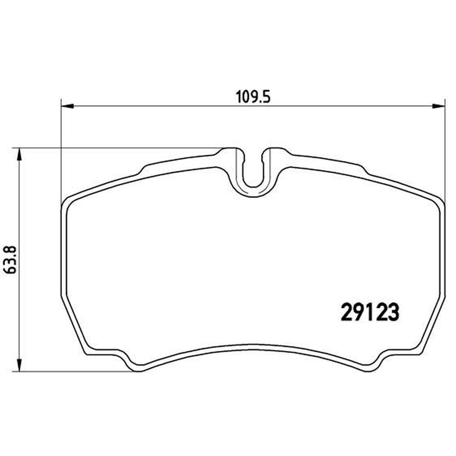 2x ✅Fits BREMBO P A6 023 HAM PADS. TYú GR.20,0 KPL.îRUB,ZAîLEPKIIVEC ⭐UK Seller⭐ - Image 20