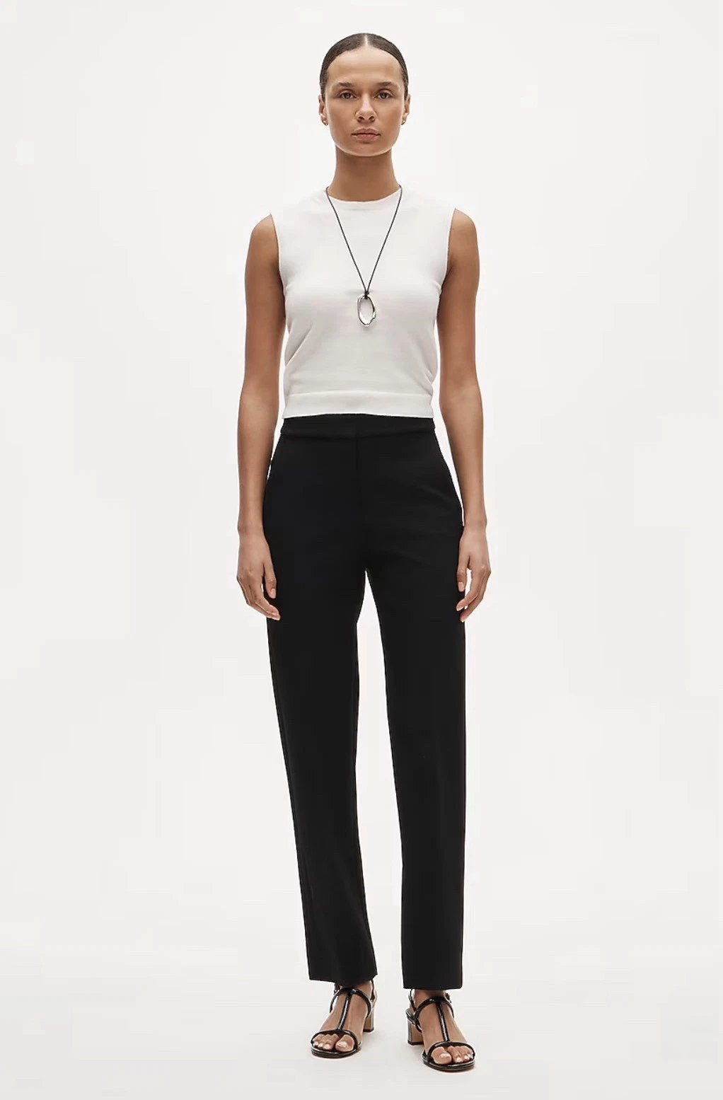 J.Crew Kate straight Pant in Four-Season Stretch Black Sz 16 Work-Night Out NWT