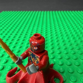 LEGO Atlantis Minifigure - Squid Warrior w/ Trident (atl007) 8061 8078 Portal