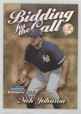 2000 Bowman Chrome Bidding for the Call Refractor Nick Johnson #BC4 0j4n