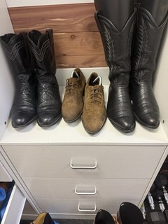 Vintage Exotic cowboy boots $ Shoes no reserve Lucchese 3 pair