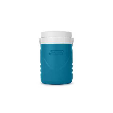 Coleman 2158645 Beverage Jug, Plastic, Blue/White, 1 Gal