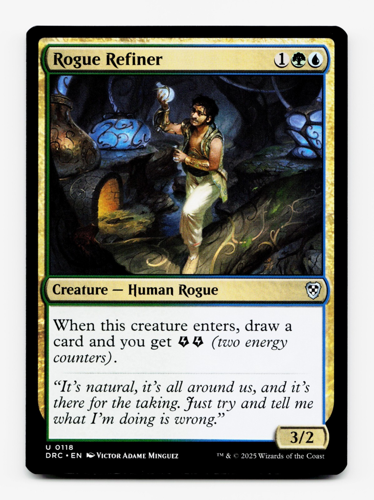 Rogue Refiner [Commander: Aetherdrift] MTG Magic NM/M 🌳💧