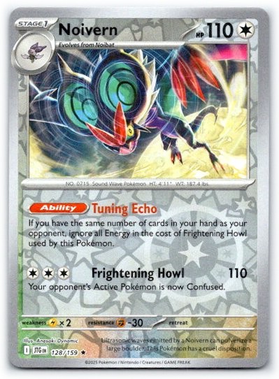 Noivern 128/159 ~ Reverse Holo English Near Mint