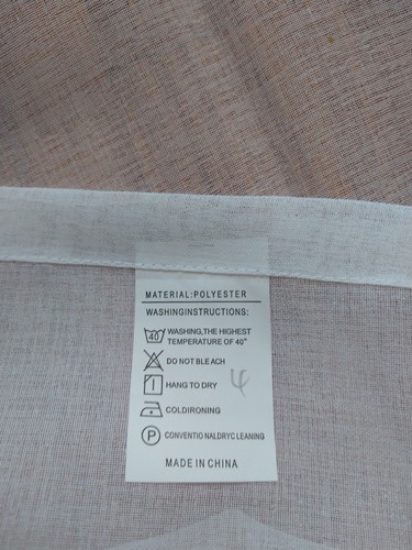 Transparente Stange Tasche Gardine Paneele - Bild 3 von 6