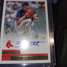 2024 TOPPS ARCHIVES FAN FAVORITES OOFF-BW BRANDON WALTER RC AUTO - BOSTON