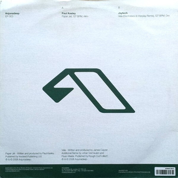 その他 Anjunadeep EP 003, Paul Keeley/,Jaytech Anjunadeep EP 003 / 2009 UK TRANCE Vinyl ANJDEEP003 Paul
