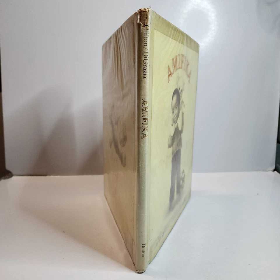 Amifika Picture Book By Lucille Clifton First Edition Ex-Library Hardcover 1977 - Image 4 of 4