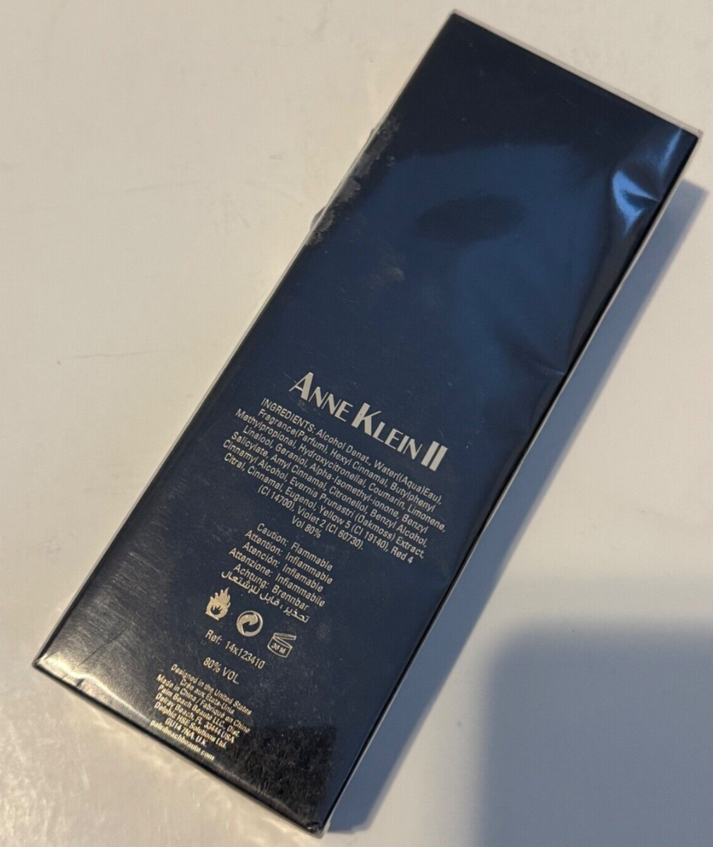 廃盤 ANNE KLEIN II EDP 100ml ANNE KLEIN II 3.4 FL. OZ. (100ML) EAU DE PARFUM SPRAY NEW