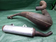 AUSPUFF KRÜMMER SCHALLDÄMPFER 1992 HONDA CR 250 1994 KOMPLETTANLAGE DEP
