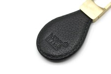 Fokroin Schlüsselanhänger Aus Geflochtenem Leder - Metall-Schlüsselring Für Auto, Motorrad & Haus