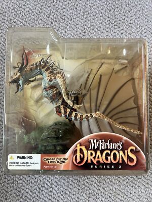 McFarlane's Dragons Quest For The Lost King Series 3 Water Dragon Clan 2006