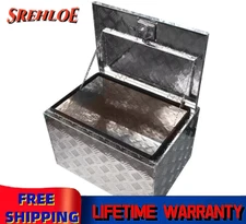 24" Aluminum Truck Underbody Tool Box Flatbed Dump Trailer Tool Storage