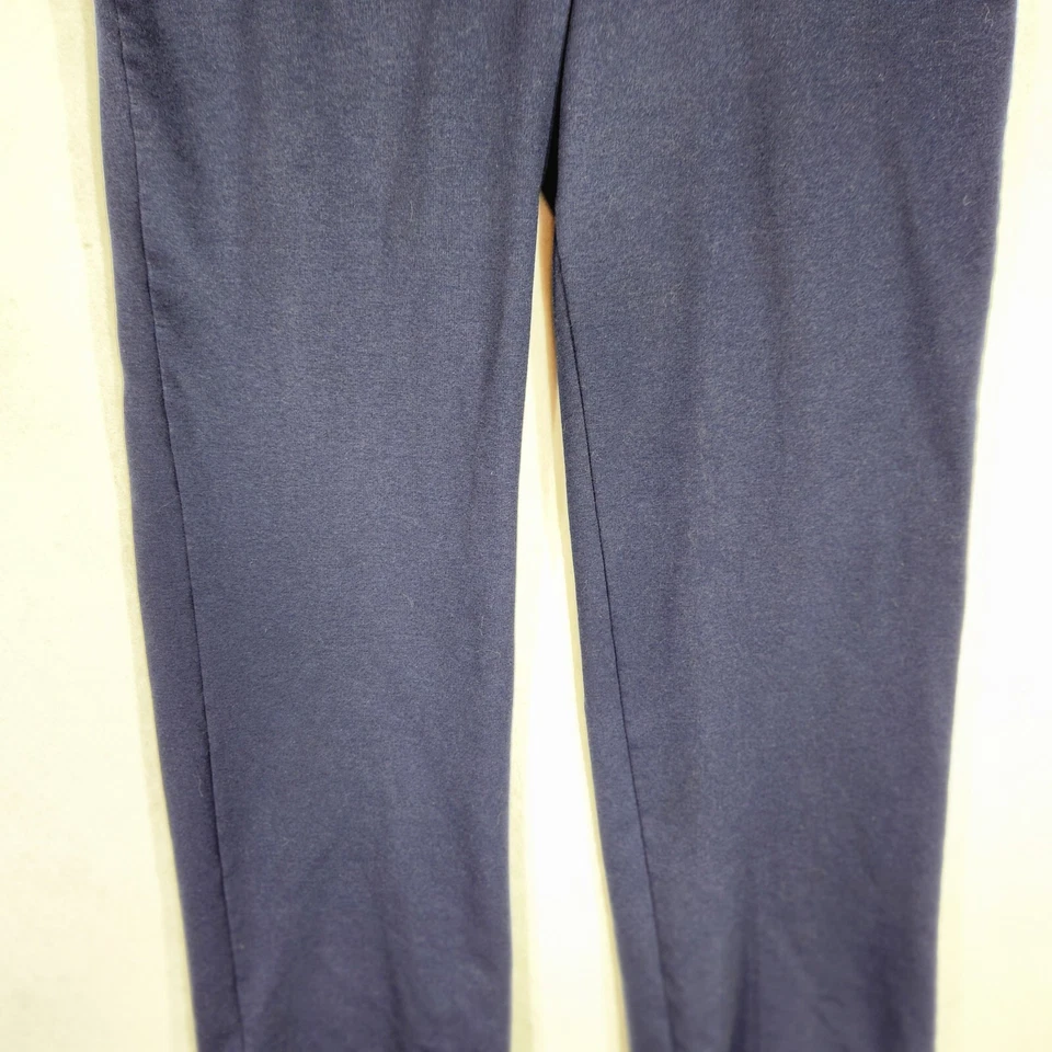 Pantalones LL Bean Talla 6, 27x29, Azul Oscuro Mezcla de Algodón Elastizados Negocios Informales Foto 4 de 4