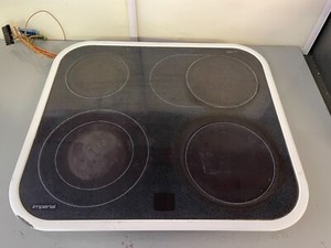Imperial  Kochfeld EMC 960 SW 00 Glaskeramik defekt / Ersatzteile (N4 1119)