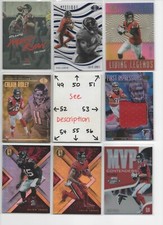 Atlanta Falcons * LOADED U-PICK #'d Jersey Auto Rookie JONES RYAN RIDLEY **WOW**