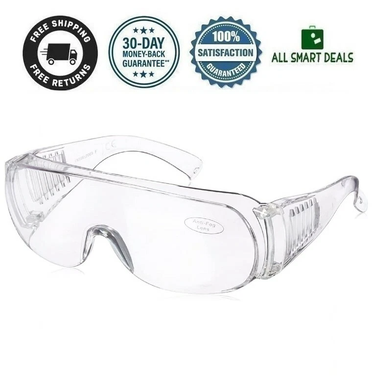 Lentes Gafas De Trabajo Para Hombre Construccion Transparentes Proteccion  TOP