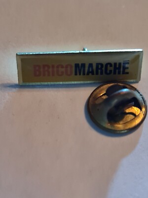 (B11) PINS PIN ABZEICHEN VINTAGE BRICOMARCHE