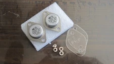 2pcs 2N3055 / TRANSISTOR / CROSSES TO ECG130,NTE130 / TO3