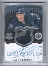 2013-14 Upper Deck The Cup Rookie Auto Patch Jacob Trouba /249