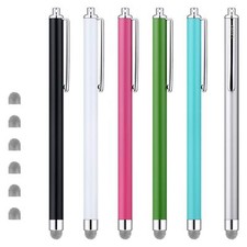 ChaoQ Stylus Pens for Touch Screens, Mesh Fiber Capacitive Stylus 6-Pack , w...