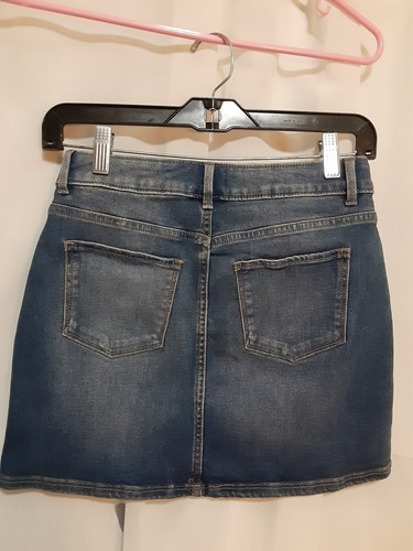 NWT SO Girl's Blue Denim Jean Skirt Size 12 Youth RN#73277 - Picture 18 of 23