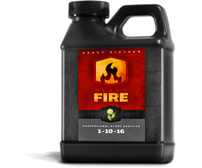 Fire Heavy 16 Bloom Booster Finisher Hardener - Pint or Quart - Grow Big Buds!