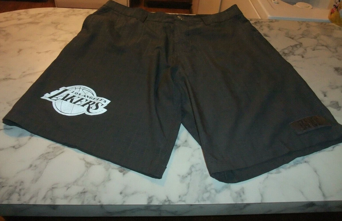 Lakers sales checkered shorts