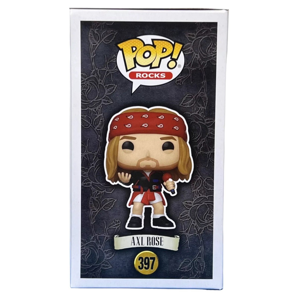 Funko POP! 397 Rocks: Guns N' Roses Axl Rose (1992) Vinyl Figure