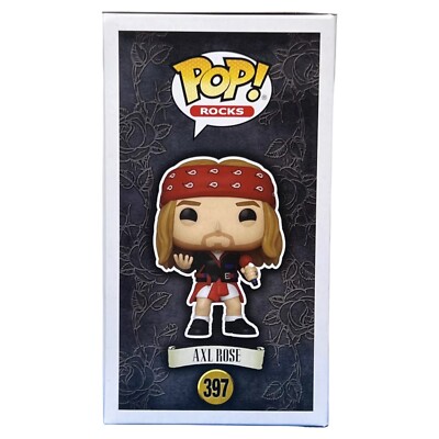 Funko POP! 397 Rocks: Guns N' Roses Axl Rose (1992) Vinyl Figure