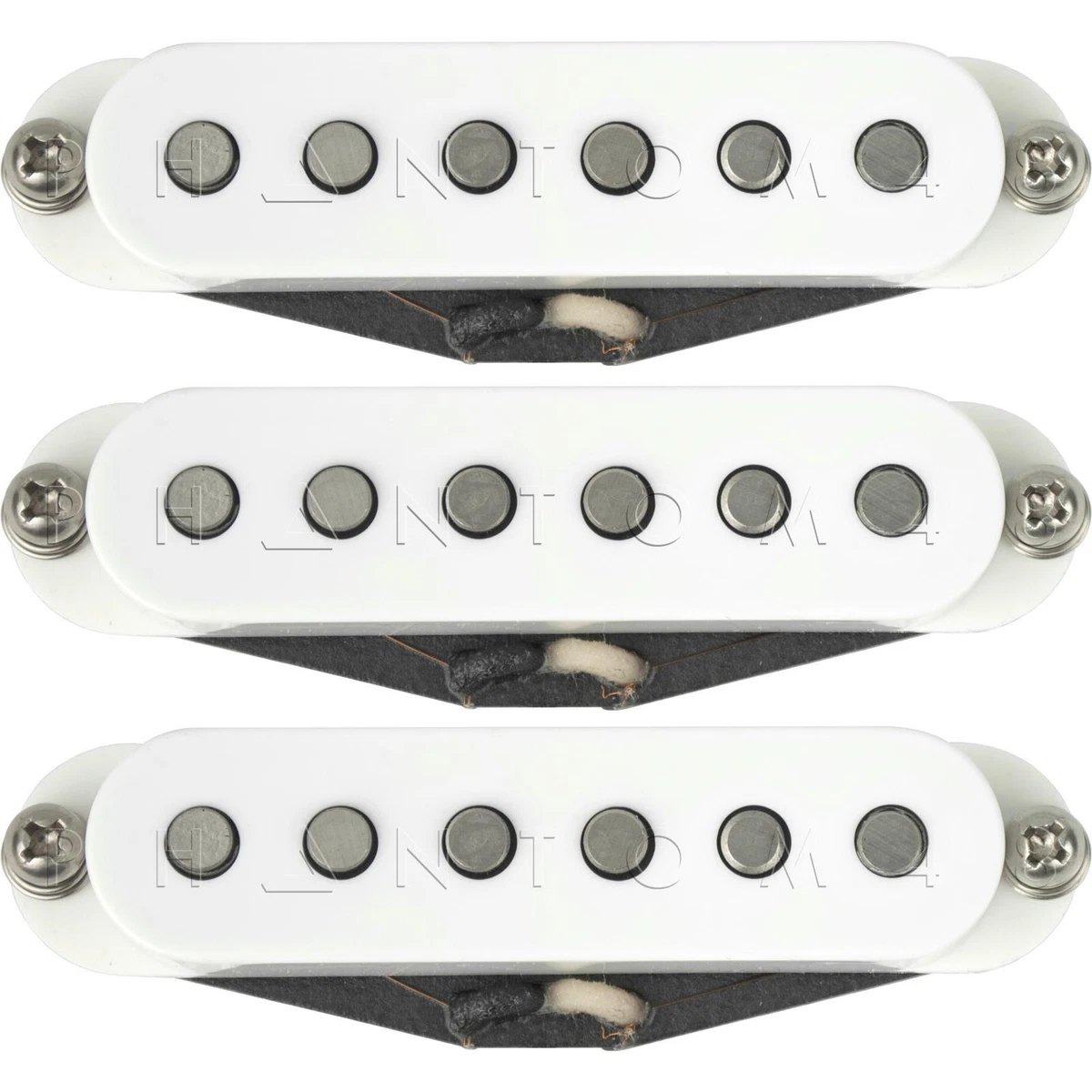 Suhr - V60's - Single-Coil Strat Pickup Set - Bridge/Middle/Neck - WHITE
