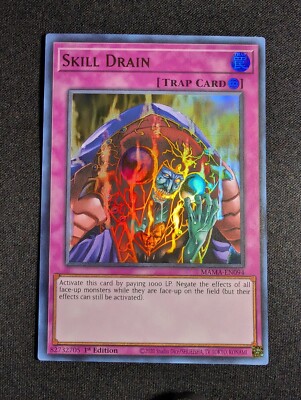 Yugioh - Skill Drain MAMA-EN094 1st Edition Ultra Rare NM