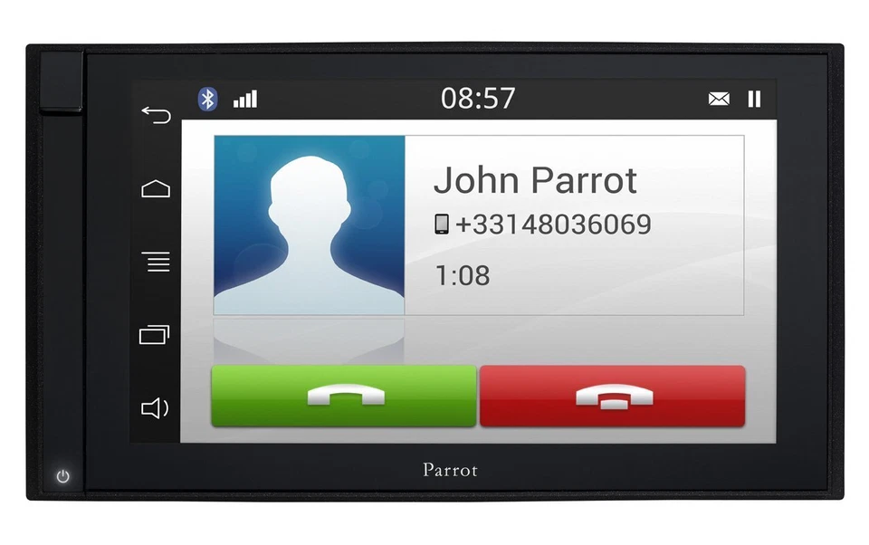 Parrot ASTEROID SMART Navigation Bluetooth  USB Touch TFT 2-DIN Autoradio 4x55W - Bild 2 von 4