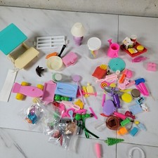 Barbie Doll Themed Accessories Cooking Lot Over 50 Pieces