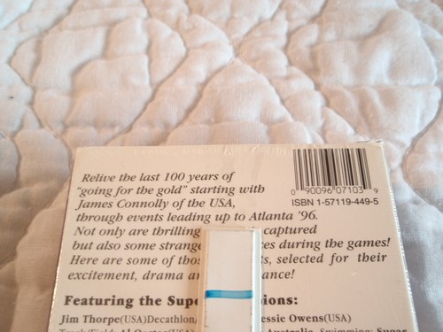 100 YEARS OF THE MODERN GAMES VHS NEW OLYMPICS DOCUMENTARY SUMMER WINTER SPORTS - Picture 3 of 7