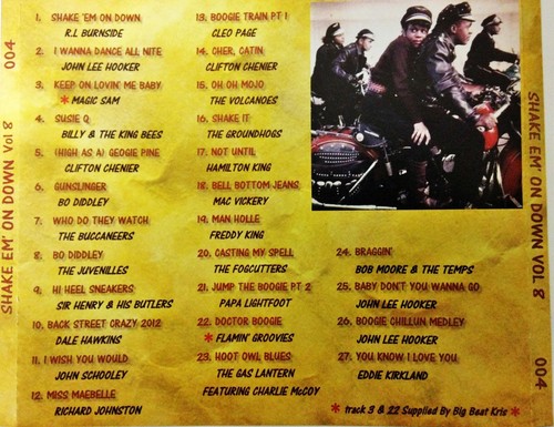 SHAKE EM ON DOWN VOL 8 - ROCKIN' BLUES - FTM MINT - JOHN LEE HOOKER - DELETED - Picture 2 of 2