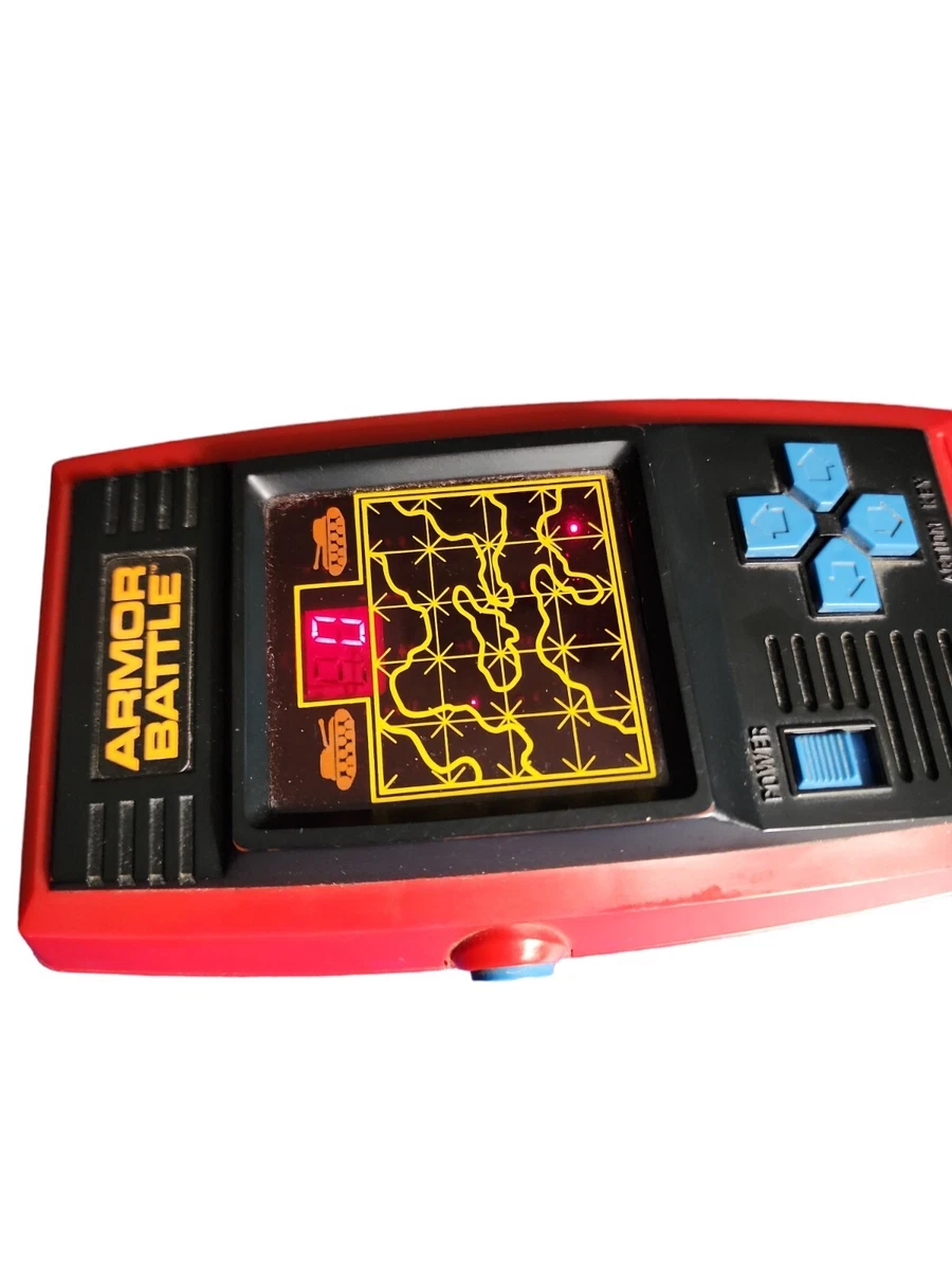Vintage MATTEL ARMOR BATTLE Handheld Electronic Tabletop Pocket video game