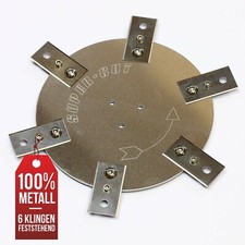 Messerscheibe Edelstahl für Parkside PMRDA feststehende Ceranfeldschaber-Klingen