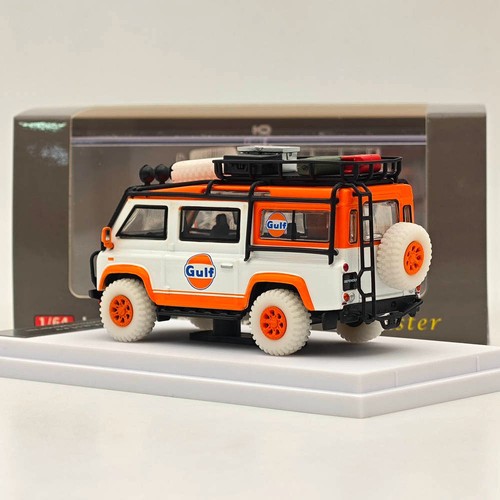 Master 1:64 Lan~over Defender Van Gulf Diecast Toys Car Model Collectible Gift - Picture 14 of 16
