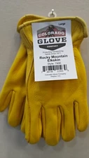 Colorado Glove Rocky Mountain Elkskin Work Riding Safety Gloves Elk Leather 790E