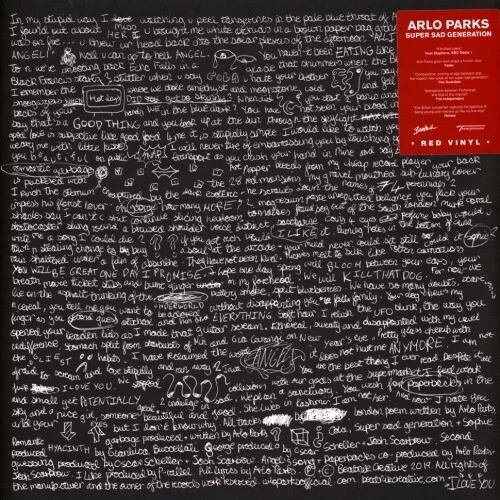 Arlo Parks Super Sad Generation Limitierte Edition Rote Schallplatte LP [Neu See - Bild 2 von 3
