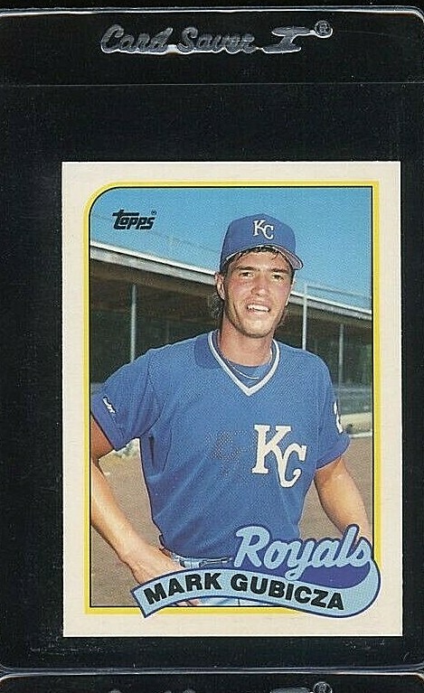 1989 TOPPS TIFFANY #430 MARK GUBICZA KANSAS CITY ROYALS