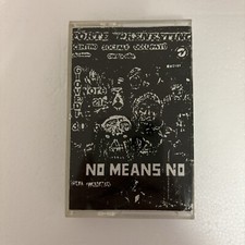 NO MEANS NO ?Live Forte Prenestino 1988? k7 Mc Punk Rock Canadian (NoMeansNo)