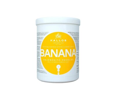 Kallos Cosmetics/Nährende-&Feuchtigkeits Maske ''Banana'' 1000ml/Haarpflege 