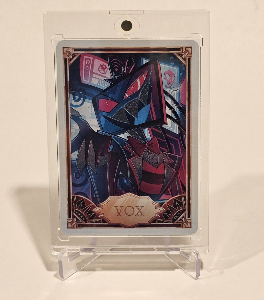 Hazbin Hotel Trading Card - Vox Premium Foil Ultra Rare 48 Hazbin Hotel Trading Card - Vox Premium Foil Ultra Rare 48