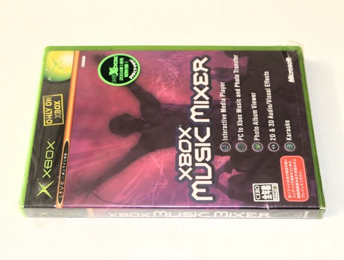 *New & Sealed* Microsoft XBox Game XBox Music Mixer NTSC-J Japan Import - Picture 3 of 5